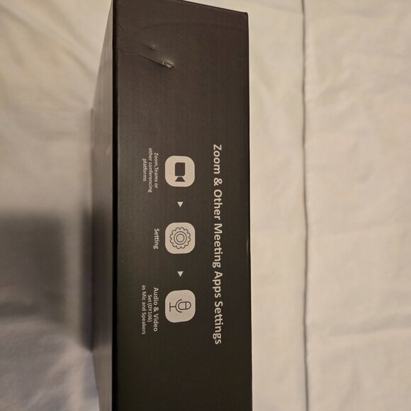 Wireless Headset w/ Mic for Work, Bluetooth 5.3 Headset w/ Noise Cancelling New - Picture 2 of 15